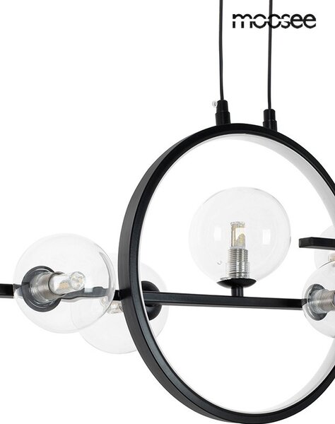 MOOSEE Alure Line Twin 90 Függesztett LED Lámpa Fekete