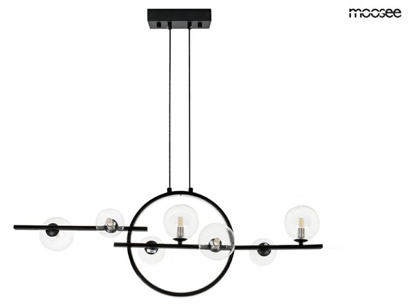 MOOSEE Alure Line Twin 90 Függesztett LED Lámpa Fekete