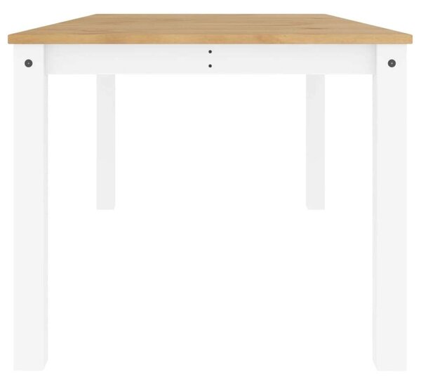 VidaXL Panama Ebédlőasztal - Fehér Fenyő - 180x90 cm