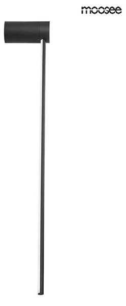 Moosee Ombre 80 LED Fali Lámpa Acél Fekete Minimalista