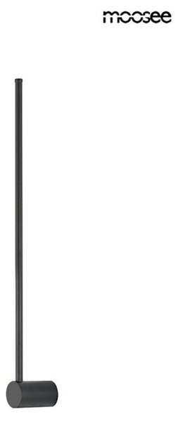 Moosee Ombre 80 LED Fali Lámpa Acél Fekete Minimalista