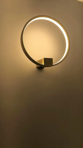 Moosee Circle Wall Arany Alumínium LED Fali Lámpa
