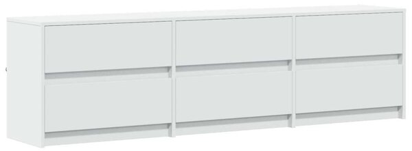 VidaXL TV-szekrény - Fehér - 180cm