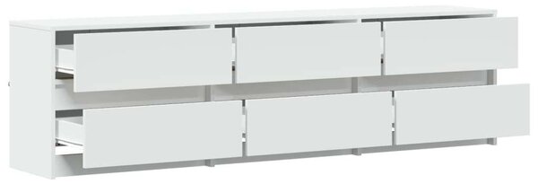 VidaXL TV-szekrény - Fehér - 180cm