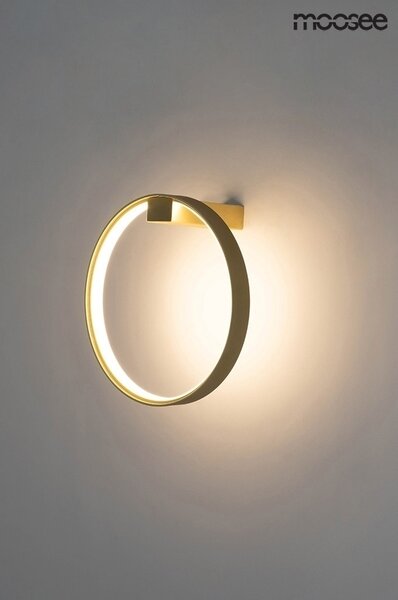 Moosee Circle Wall Arany Alumínium LED Fali Lámpa