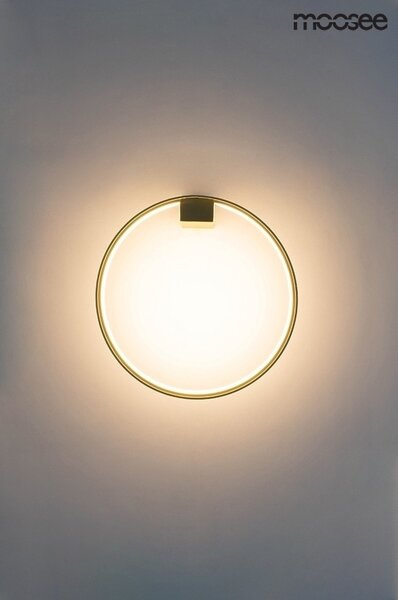 Moosee Circle Wall Arany Alumínium LED Fali Lámpa