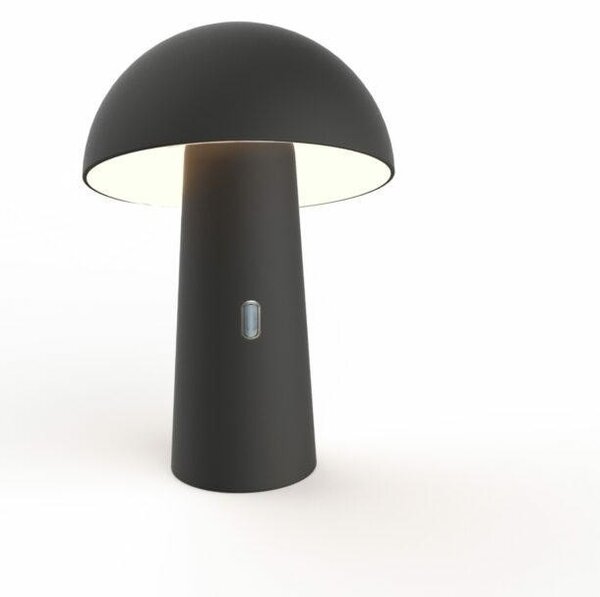 New Garden Shitake Vezeték Nélküli Asztali LED Lámpa Fekete