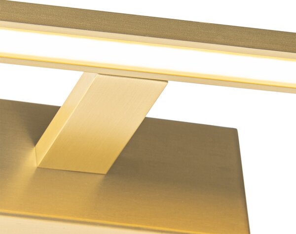Fali lámpa sárgaréz 62 cm LED-del IP44 - Jerre