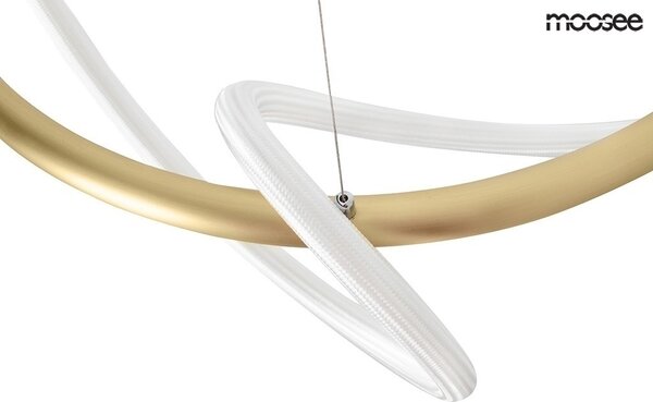 Moosee Serpiente 60 Arany-Fehér LED Függőlámpa