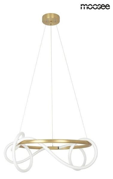 Moosee Serpiente 60 Arany-Fehér LED Függőlámpa