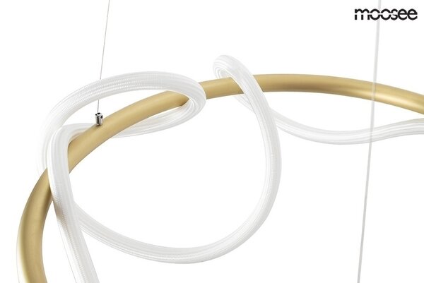 Moosee Serpiente 60 Arany-Fehér LED Függőlámpa
