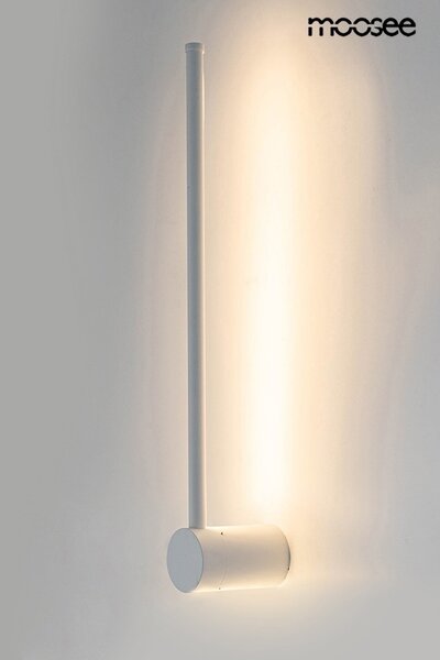 Moosee Ombre 80 LED Fali Lámpa Acél Fehér