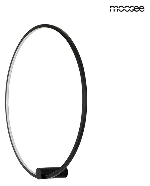 Moosee HOOP 60 Kör Alakú LED Fali Lámpa Fekete