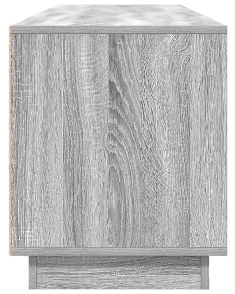 VidaXL szürke sonoma színű TV-szekrény LED-lámpákkal 193,5x41x50 cm
