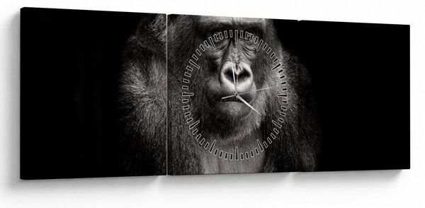 Kép - Gorilla (órával) (90x30 cm)