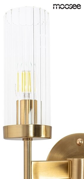 MOOSEE Torch Twin Arany Kristály Fali Lámpa