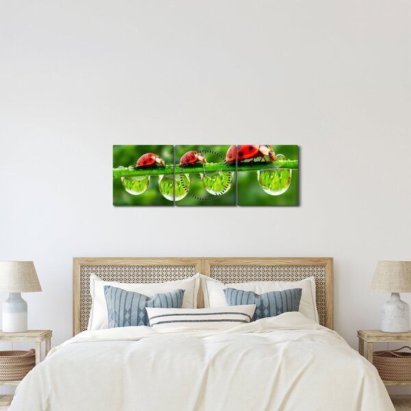 Kép - A hét nap napfénye (órával) (90x30 cm)