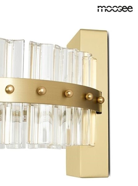 Moosee Saturnus Wall LED Kristály Fali Lámpa Arany