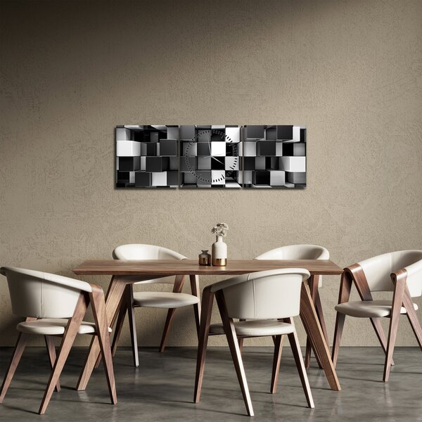 Kép - Dice (órával) (90x30 cm)