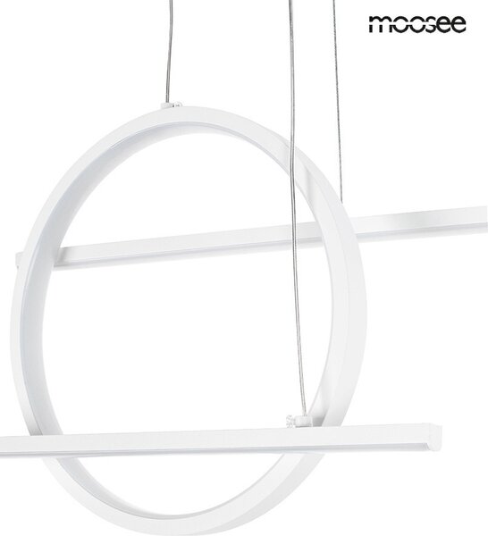 Moosee Stars LED Függőlámpa Fehér Arany Csillagmintás