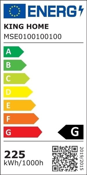 King Home Ring LED Függőlámpa Arany Gyűrű Hármas