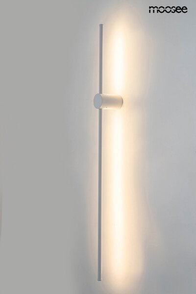 Moosee Ombre 100 Fehér Acél LED Fali Lámpa