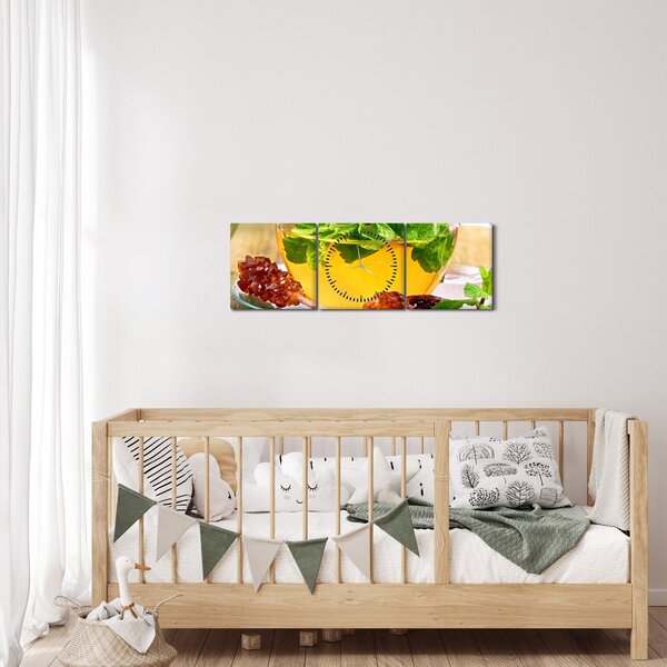Kép - Tea (órával) (90x30 cm)