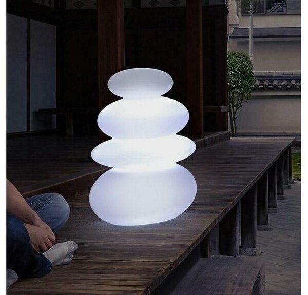 New Garden Zen Balans Battery LED Kerti Lámpa Fehér