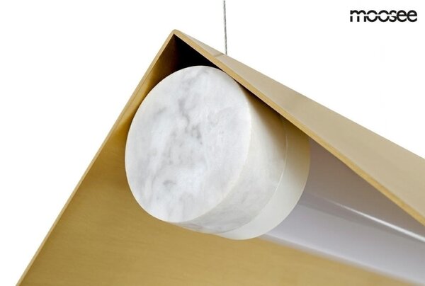 Moosee Picco S LED Függőlámpa Réz Arany Tejüveg