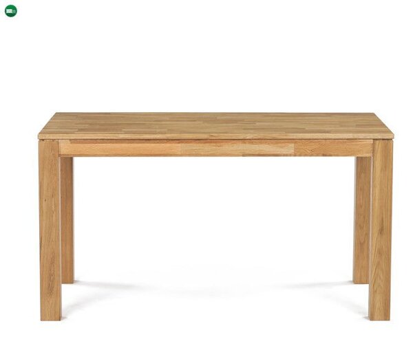 Tömör Tölgy Étkezőasztal 140×80 cm. DS-H140 DUB