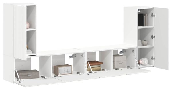 VidaXL 4 pcs Fehér