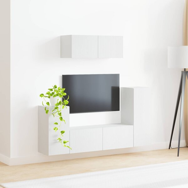 VidaXL 4 pcs Fehér