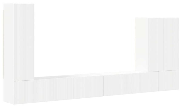 VidaXL TV falit kabinet szett 6 db Fehér