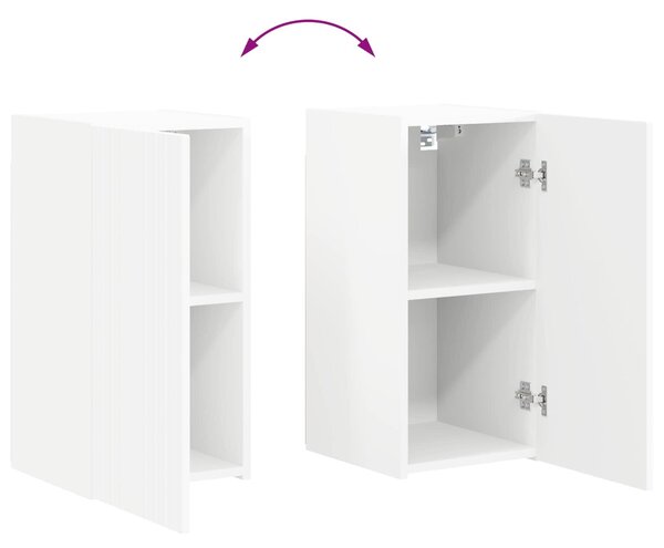 VidaXL TV szekrény 8 pcs Fehér
