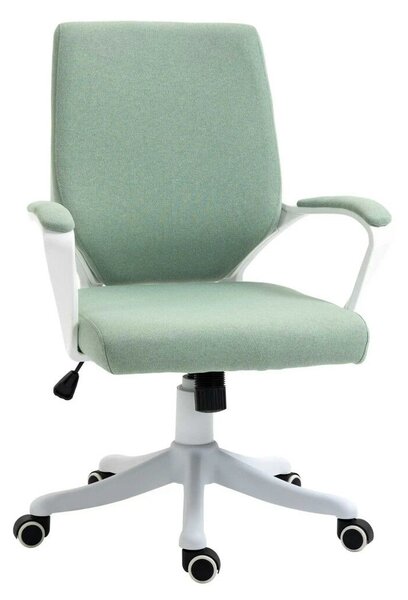Vinsetto irodai szék, hintafunkcióval, vastagon párnázott, ergonomikus, zöld