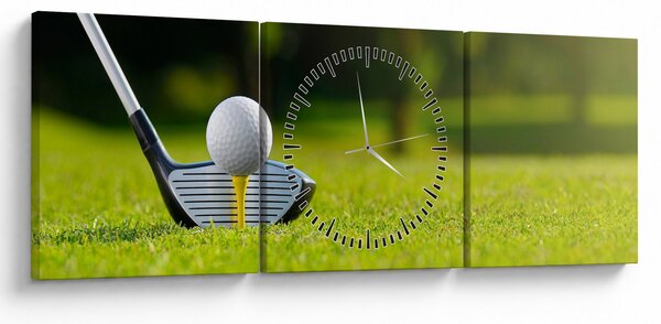 Kép - Golf (órával) (90x30 cm)
