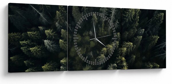Kép - Forest (órával) (90x30 cm)
