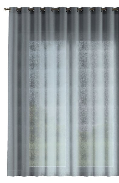 Ringlis fényáteresztő függöny termék színe zöld szövet áttetsző, fonott