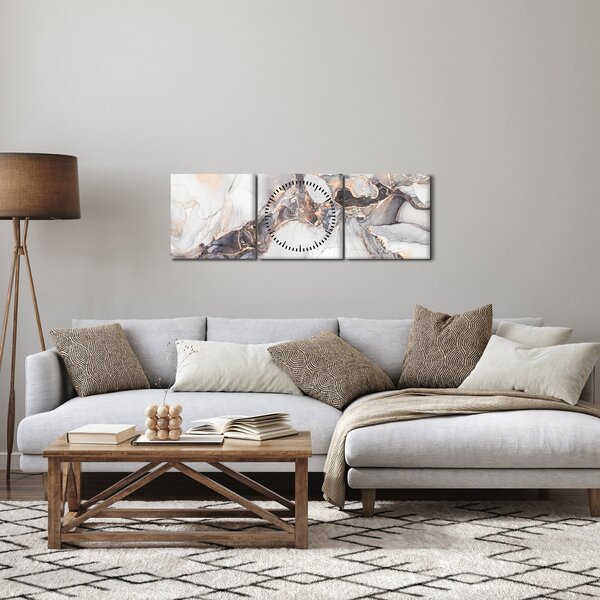 Kép - Márvány utánzat (órával) (90x30 cm)