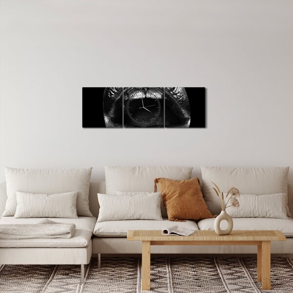 Kép - Fényes ajkak (órával) (90x30 cm)