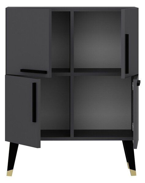 Hanah Home Console Anthracite Makro - Anthracite