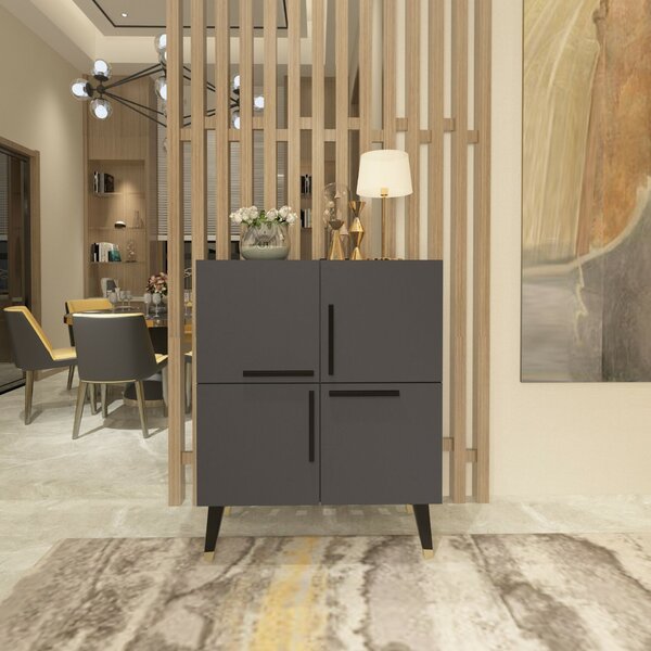 Hanah Home Console Anthracite Makro - Anthracite