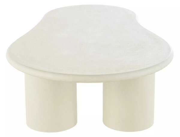 Selena Dohányzóasztal MDF Mikrocement Écru