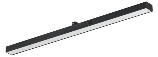 Trio Lighting LED fényszalag DUOline sínrendszerhez fekete színben, dimmelhető, Fekete, Nappali / Étkező, Műanyag, Modern