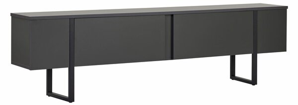 Hanah Home TV Stand Anthracite Black Onera - Anthracite, Black