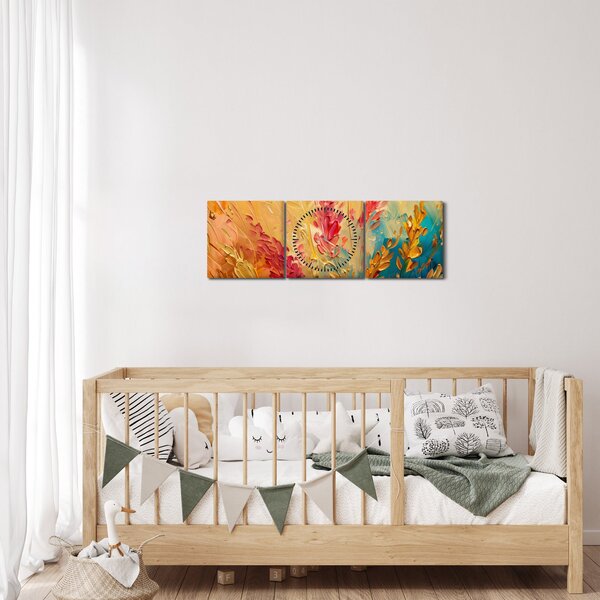 Kép - A mező festése (órával) (90x30 cm)