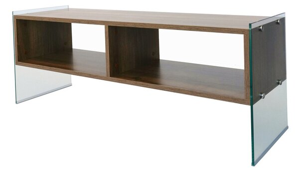 Hanah Home TV Stand Walnut TV404