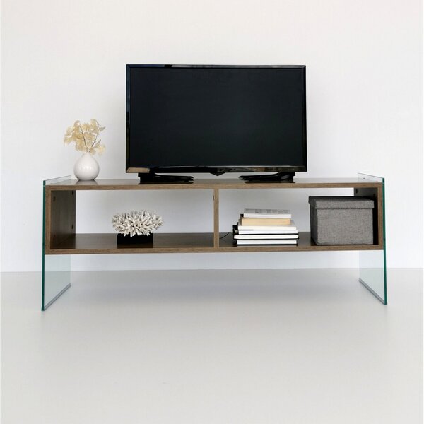 Hanah Home TV Stand Walnut TV404