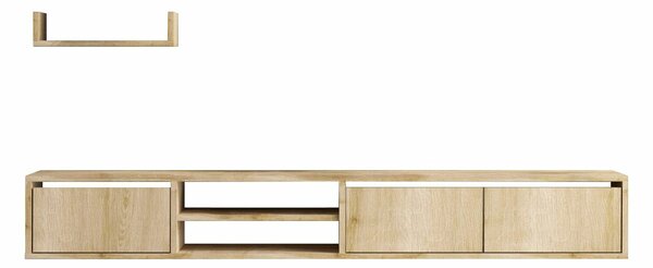 Hanah Home TV Unit Sapphire Oak Heka