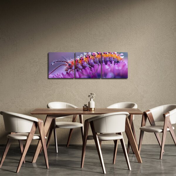 Kép - Caterpillar (órával) (90x30 cm)